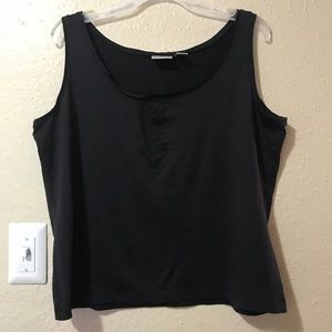 Chico's Women's Black Sleeveless Tank Top